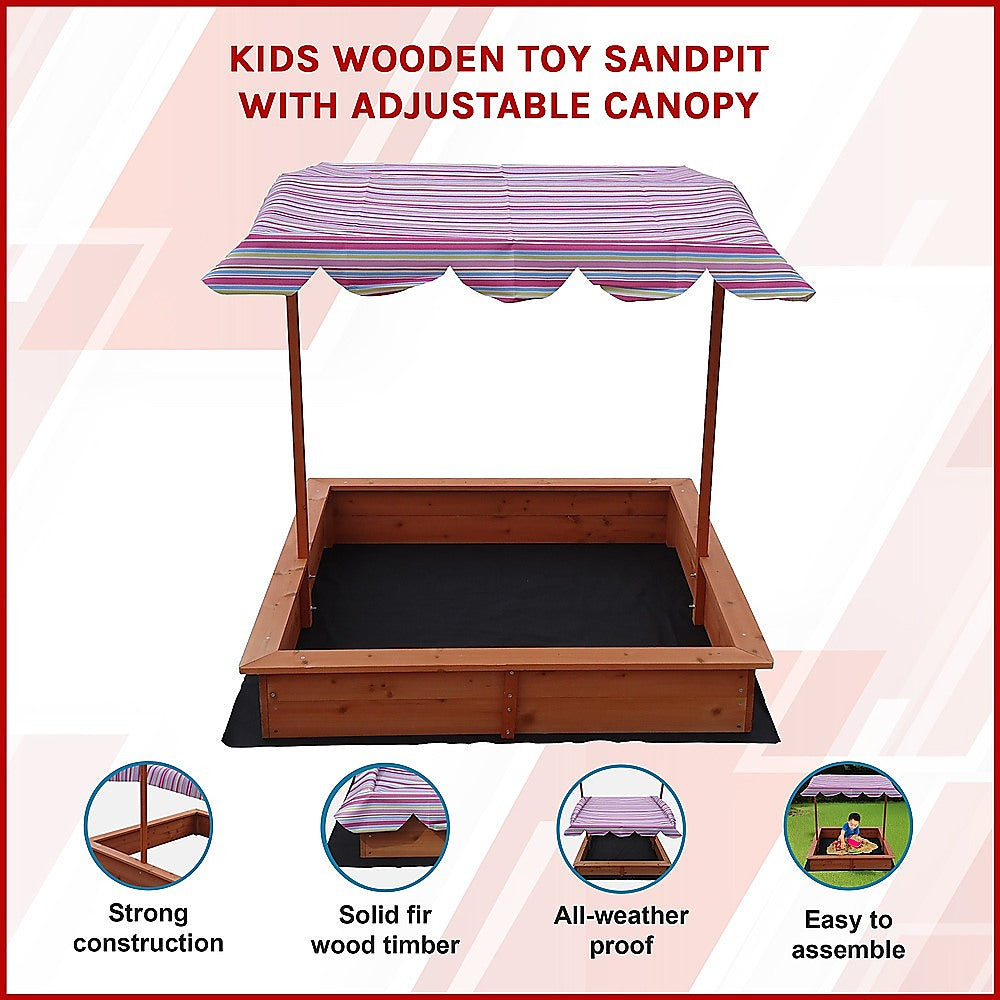 KEEZI KIDS SANDBOX WITH CANOPY