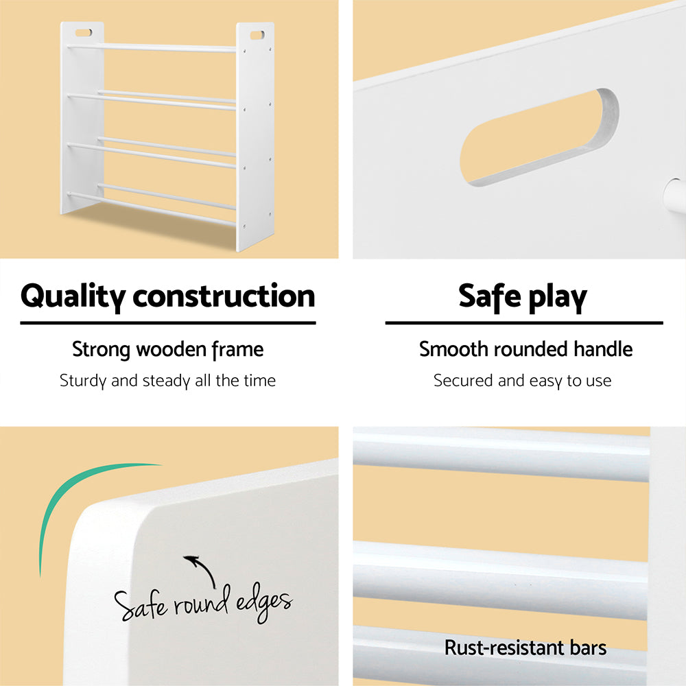 Keezi Kids 12 Bin Storage Unit