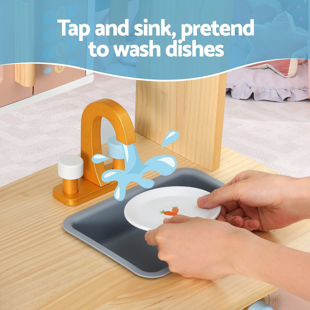Keezi Kids Complete Kitchen Play Set