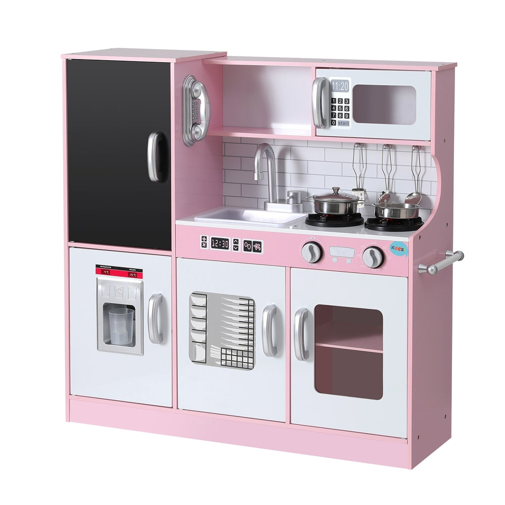 Keezi Kids Kitchen Play Set with Blackboard