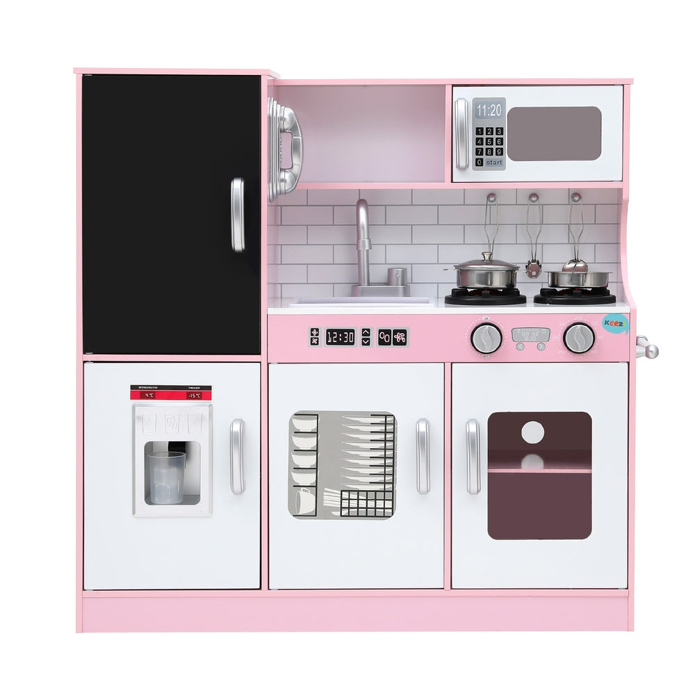 Keezi Kids Kitchen Play Set with Blackboard