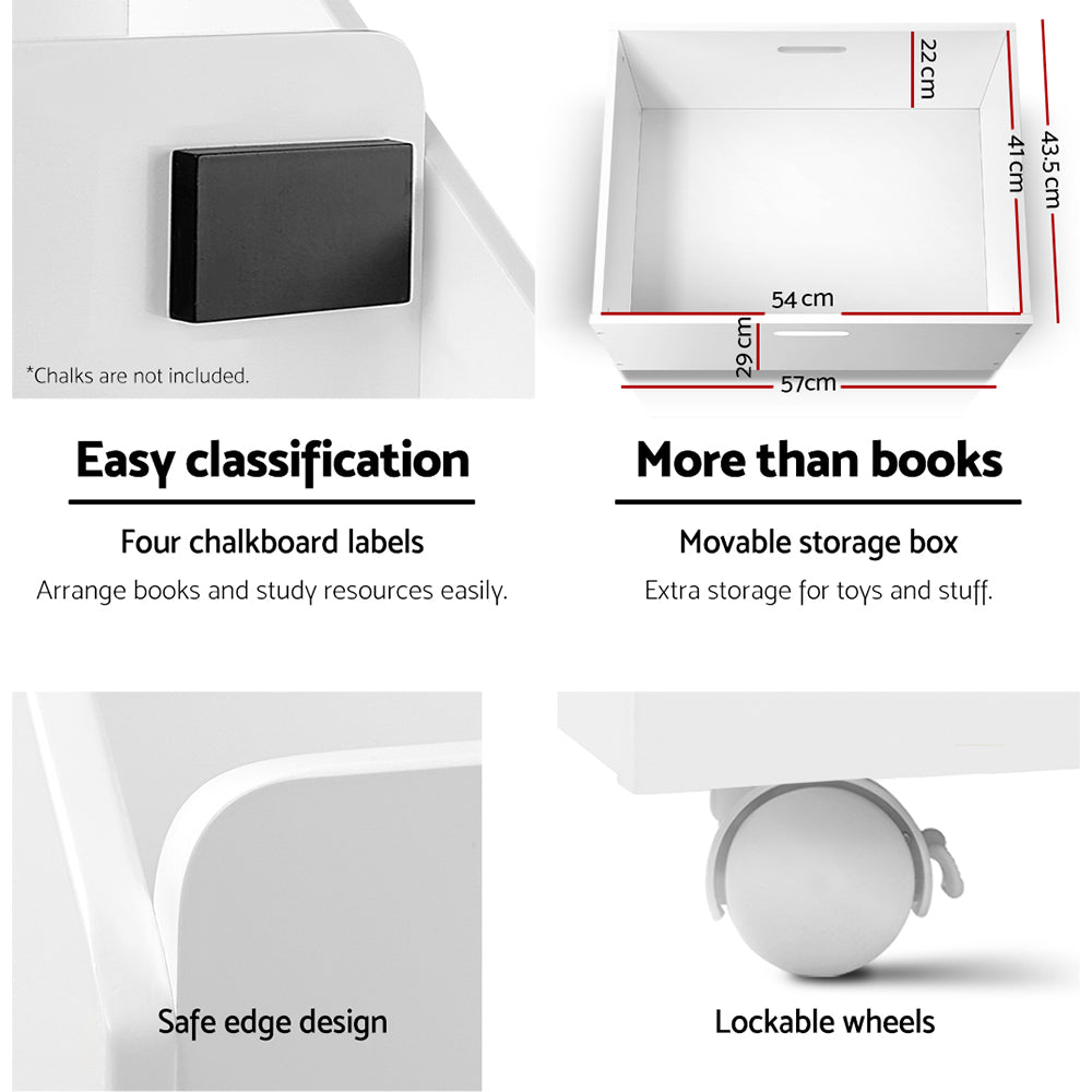 Keezi Kids 4 Tier Storage Unit