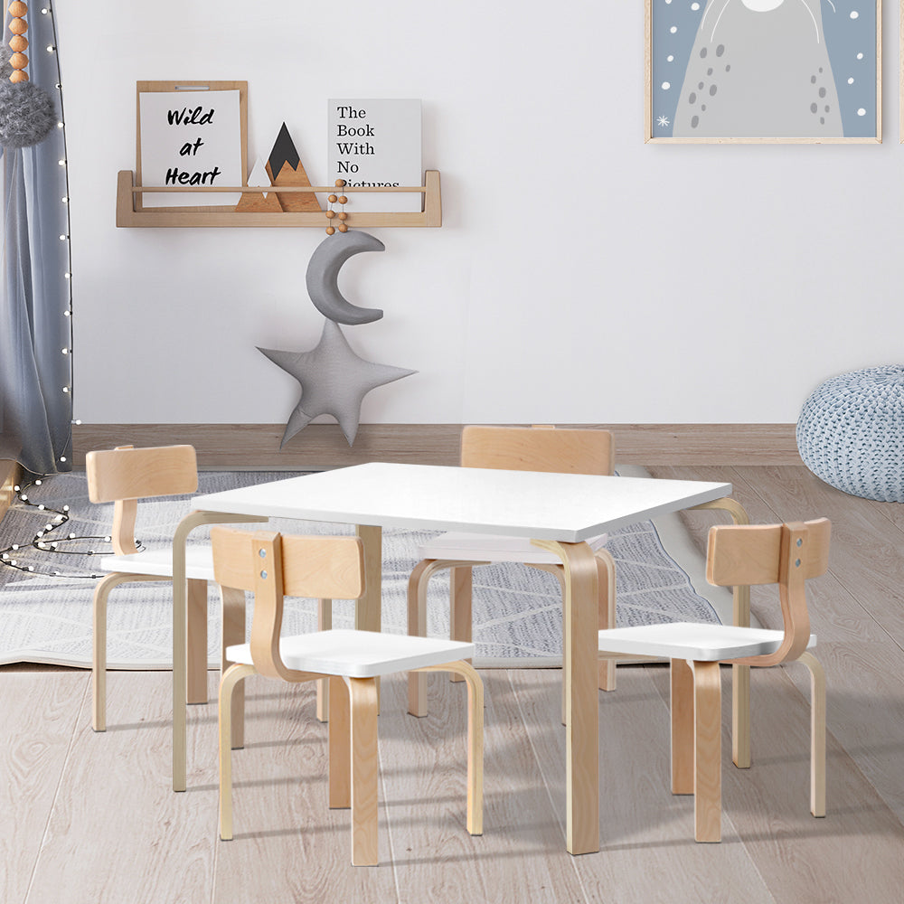KEEZI 5PCE TABLE & CHAIRS SET