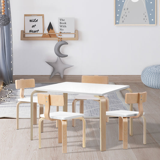 KEEZI 5PCE TABLE & CHAIRS SET