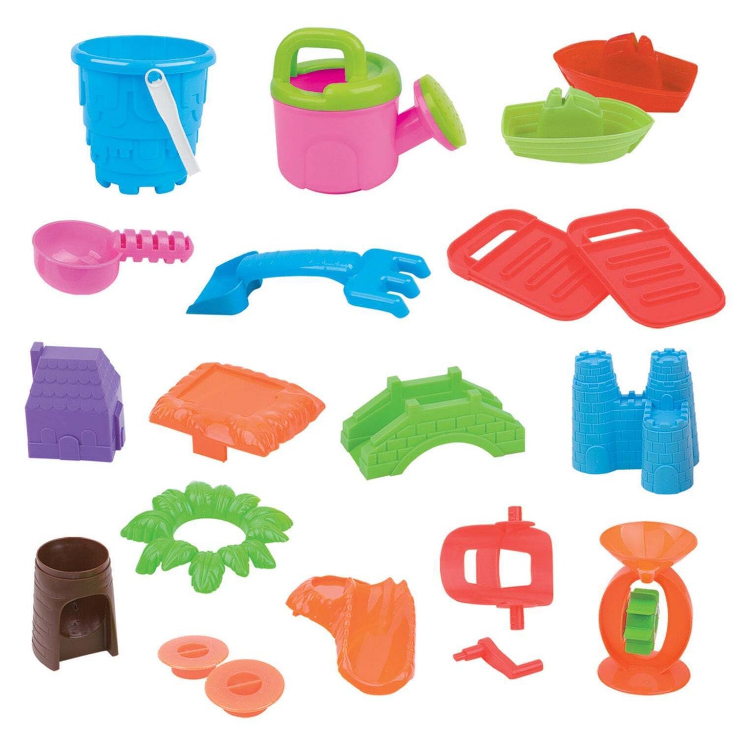 SAND & WATER PLAY SET WITH 18PCE ACCESSORIES