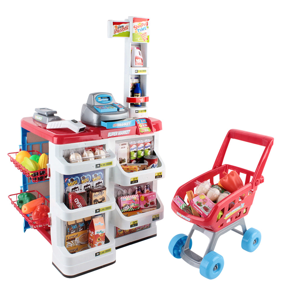 KEEZI KIDS 24PCE SUPERMARKET PLAYSET