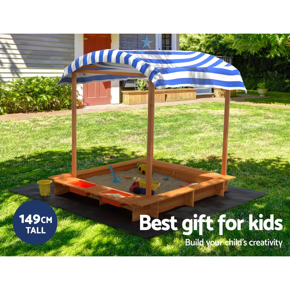 KEEZI KIDS SANDBOX WITH CANOPY
