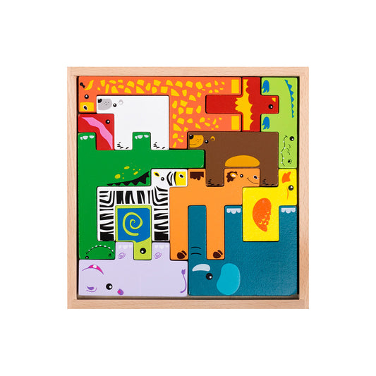 WOODEN CREATIVE 3D CHILDRENS PUZZLE