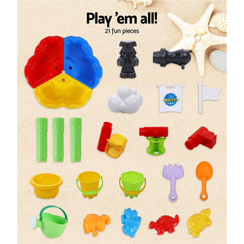 KEEZI KIDS SAND & WATER PLAY SET