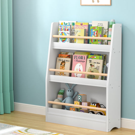 KEEZI KIDS BOOK STORAGE DISPLAY SHELF