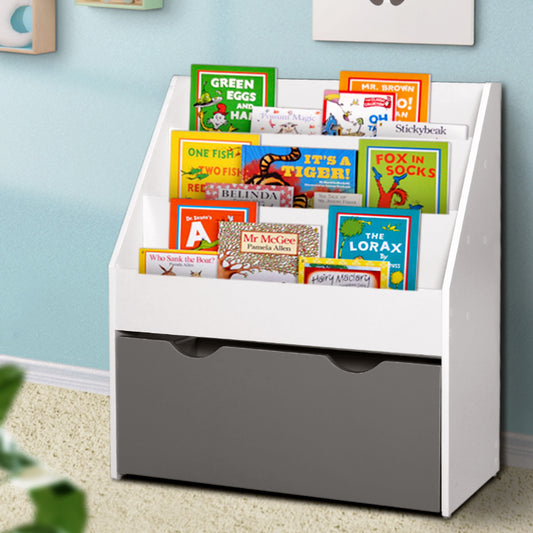 KEEZI KIDS BOOK DISPLAY STORAGE UNIT