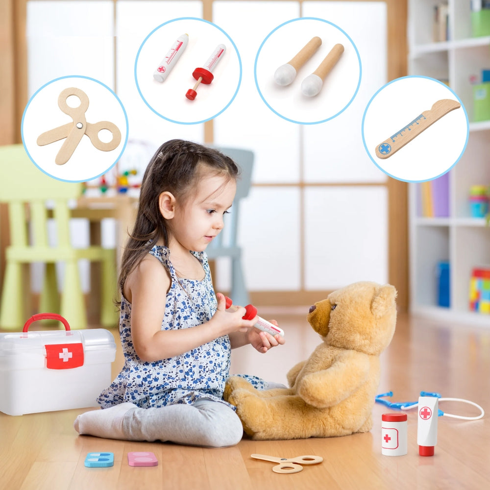 KEEZI KIDS DOCTOR & NURSE PLAYSET