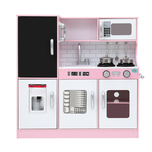 Keezi Kids Kitchen Play Set with Blackboard