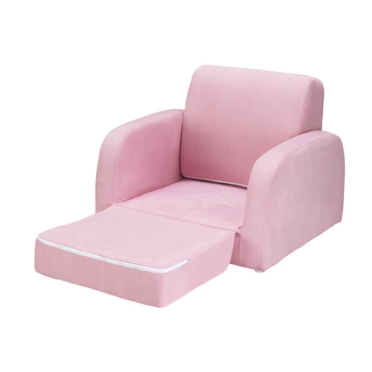 KEEZI KIDS ARMCHAIR LOUNGER - PINK