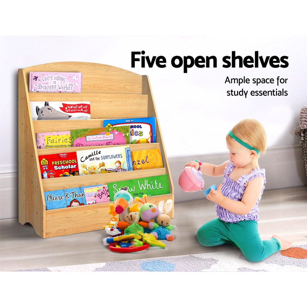 KEEZI KIDS BOOK DISPLAY SHELF
