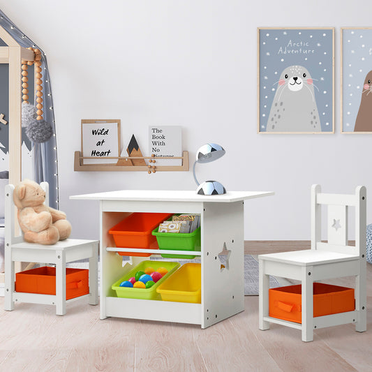 Keezi Kids 3pc Activity Table Set